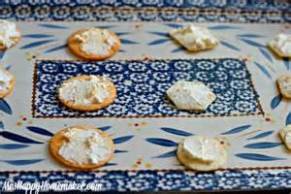 Cream Chesee on a Cracker